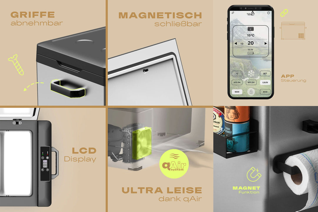Maentum IceCube 25 – Kompressor-Kühlbox