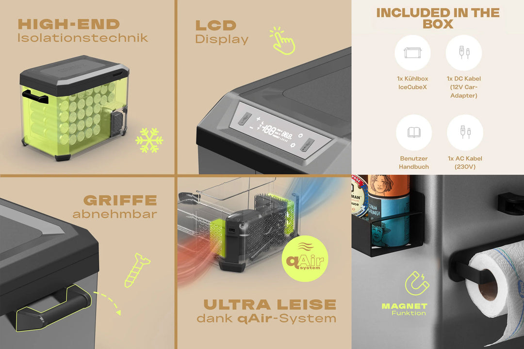 Maentum IceCubeX 25 – Kompressor-Kühlbox