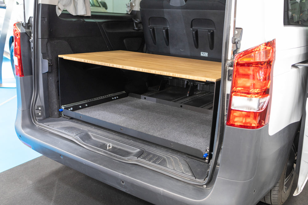 Rear shelf with extension for Mercedes Marco Polo / Horizon