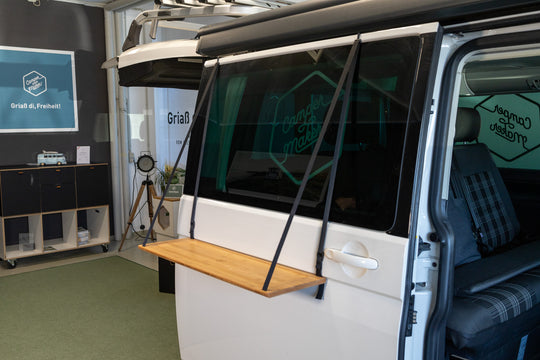Bambus Schiebetür-Bar