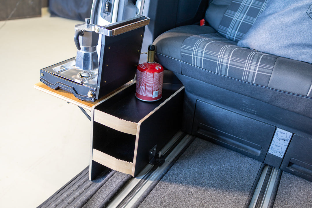Sideboard mit Bambus Klapptisch