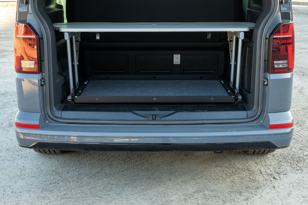 Heckauszug Premium Black Edition – VW T5/6/6.1 Multivan/California Beach