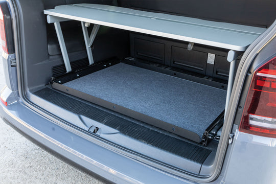 Heckauszug Premium Black Edition – VW T5/6/6.1 Multivan/California Beach