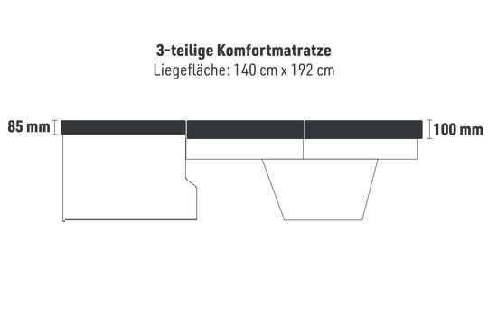 Heckablage und -auszug – Mercedes V-Klasse, Marco Polo Activity/Horizon