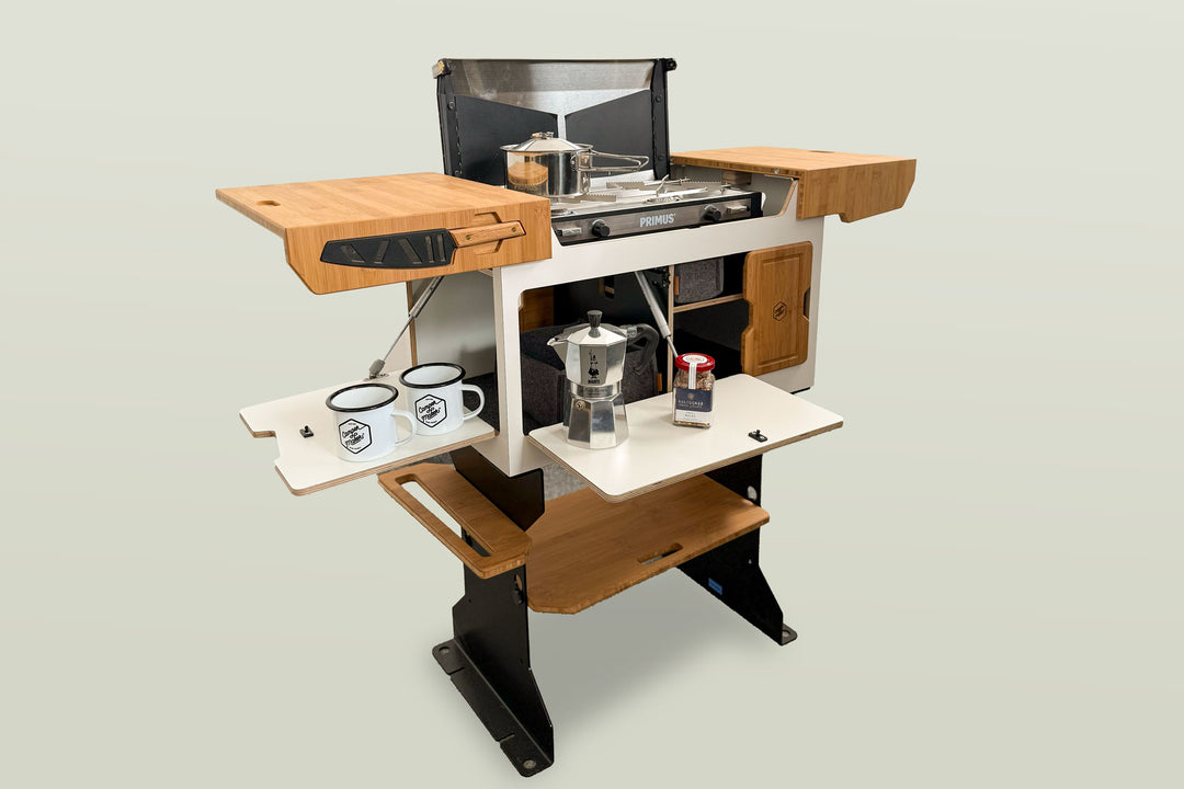 Samba Outdoorküche Bianco Bamboo Limited inkl. Ständer