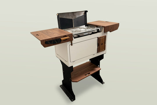 Samba Outdoorküche Bianco Walnut Limited inkl. Ständer