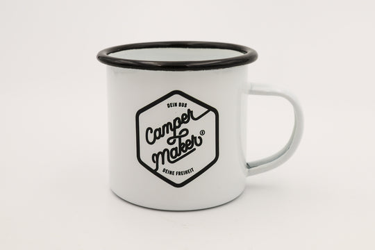 Campermaker Retro Emailletasse